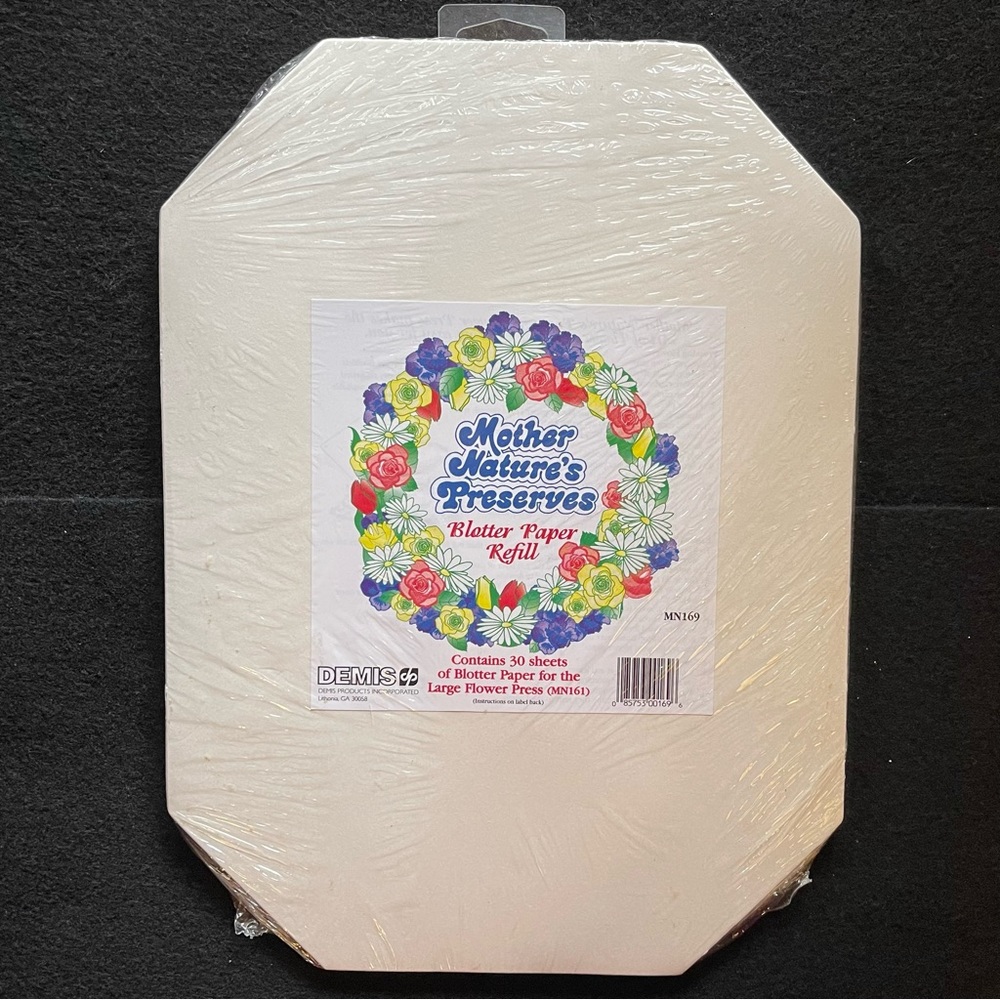 Blotter Refill Paper - MN169 - 11.5 x 8.5 Inches Mother Nature’s Preserves